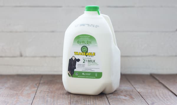 Traceable 2% Milk - Sourced from a local Eco-Dairy