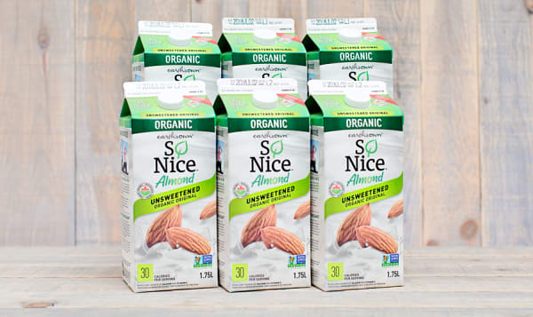 Organic Almond Beverage - Unsweetened (Carageenan free) - CASE