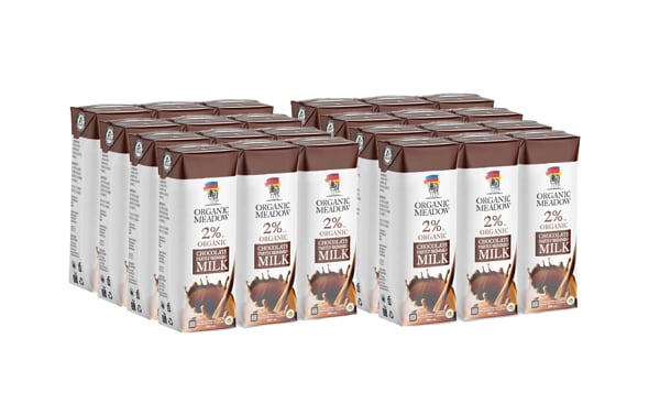 Organic 2% Chocolate UHT Milk - CASE