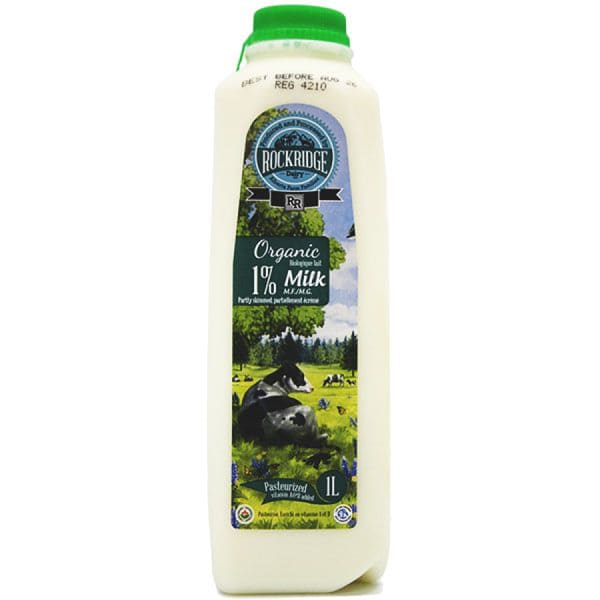 Organic 1% Jersey Cow Milk