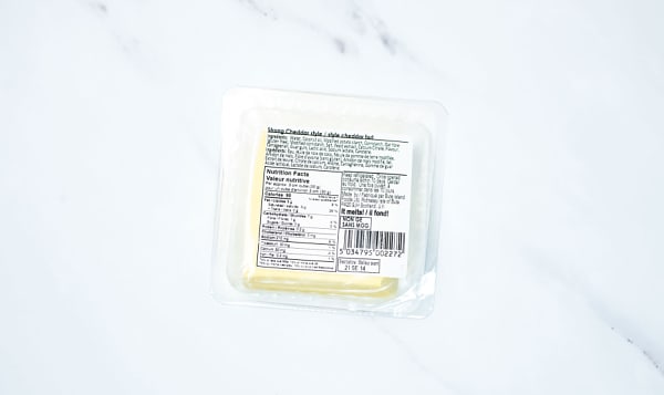 Dairy-Free Strong Cheddar-Style Cheese Block