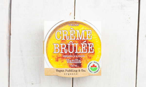 Organic Vegan Crème Brulee - Vanilla