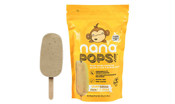 Organic Banana Bread Nanapops (Frozen)