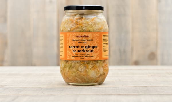 Organic Carrot Ginger & Cabbage
