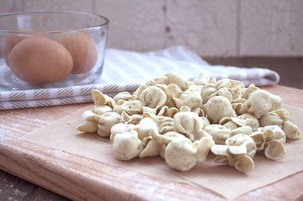 Roasted Garlic & Asiago Sacchettini