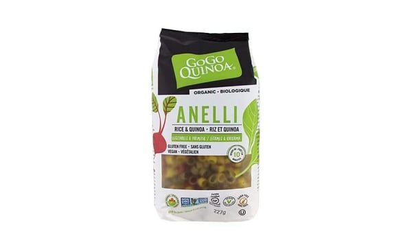 Organic Quinoa Anelli Pasta