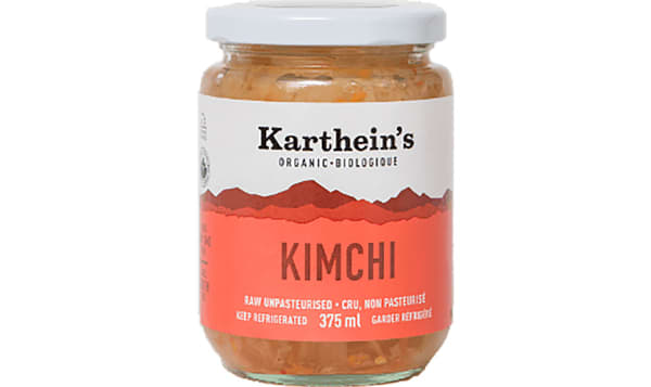 Organic Unpasteurized Sauerkraut - Kimchi