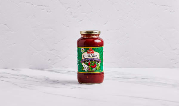 Organic Roasted Garlic Tomato Pasta Sauce
