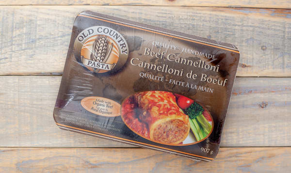 Beef Cannelloni (made with Certified Organic Beef) (Frozen)
