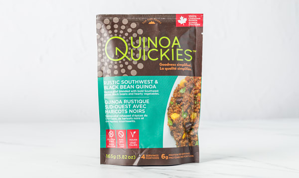 Quinoa Quickies - Rustic Southwest & Black Bean (100% Canadian Quinoa)