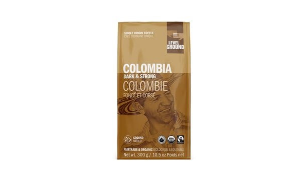 Organic Colombia, Dark & Strong; Ground