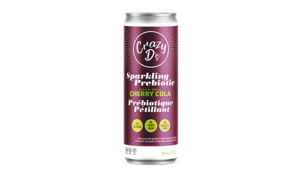 Organic Sparkling Prebiotic Rockin' Rolla Cherry Cola