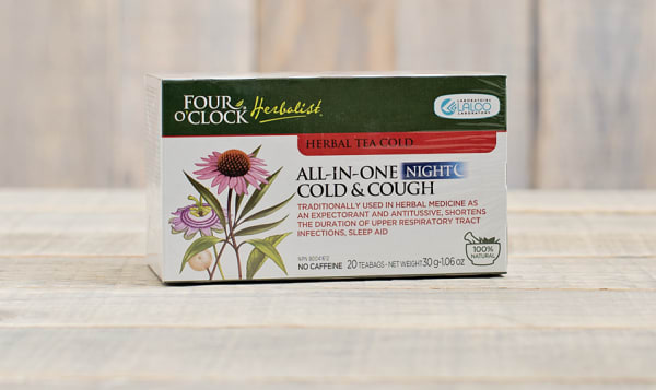 All-In-One Cold & Cough Herbal Tea - Night