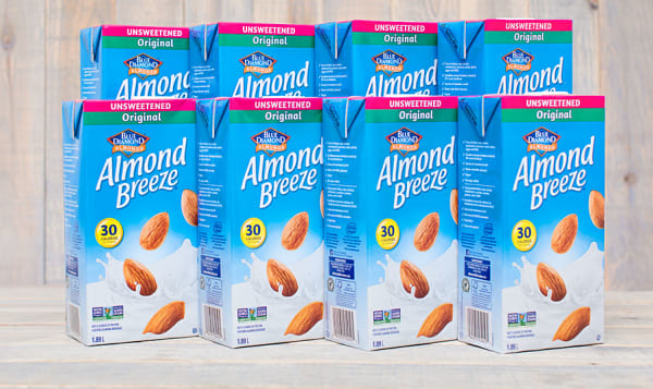 Almond Breeze - Unsweetened - CASE