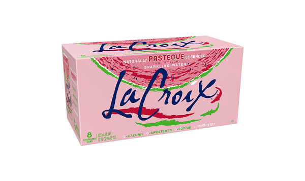 Organic FREE GIFT WITH PURCHASE - LaCroix Watermelon Sparklng Water 8x355ml