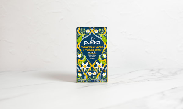 Organic Pukka Tea Chamomile, Vanilla, & Manuka Honey