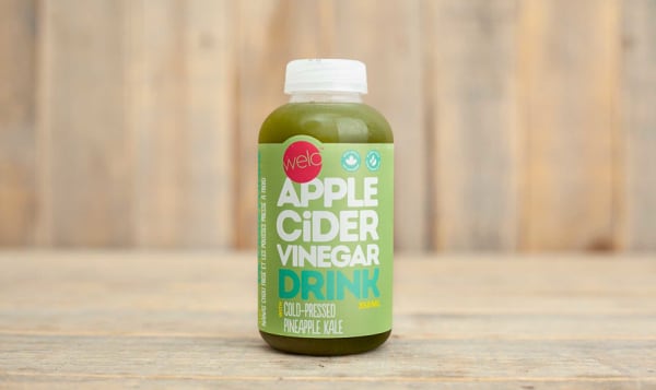 Organic ACV Drinking Vinegar - Pineapple Kale Microgreens