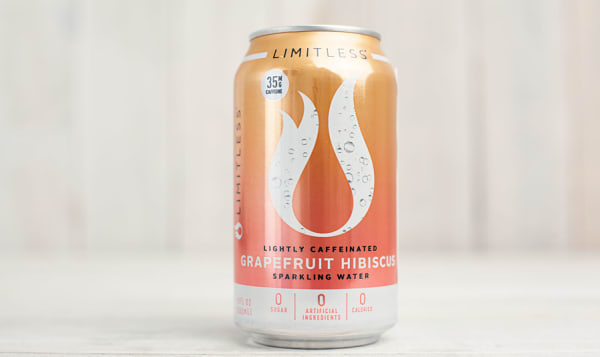 Lightly Caffeinated Sparkling Water - Grapefruit Hibiscus