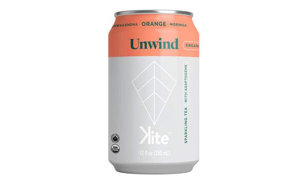 Organic Unwind - Ashwagandha Orange Sparkling Adaptogenic Tea