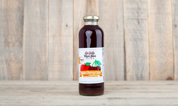 Triple Jim's Organic Cherry Apple Cider, 473ml | Shop at SPUD.ca