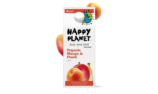 Organic Mango & Peach Juice