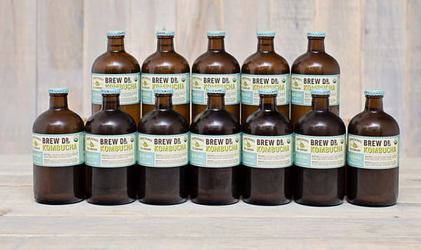 Brew Dr Organic Clear Mind Kombucha Case 12 X 414ml Shop At Spud Ca
