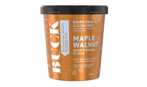 Buckwheat Gelato - Maple Walnut (Frozen)