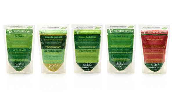 Green Lovers Smoothie Packs (Frozen)