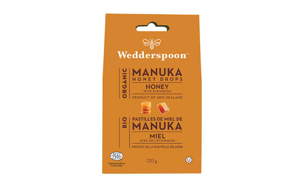 Organic Manuka Honey Drops Echinacea