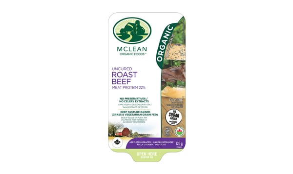 Organic Sliced Roast Beef