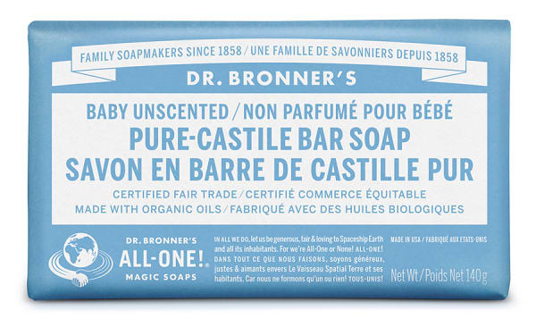 All-One Pure-Castile Bar Soap - Baby Unscented