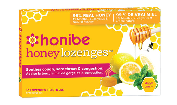 Honey Lozenges with Lemon