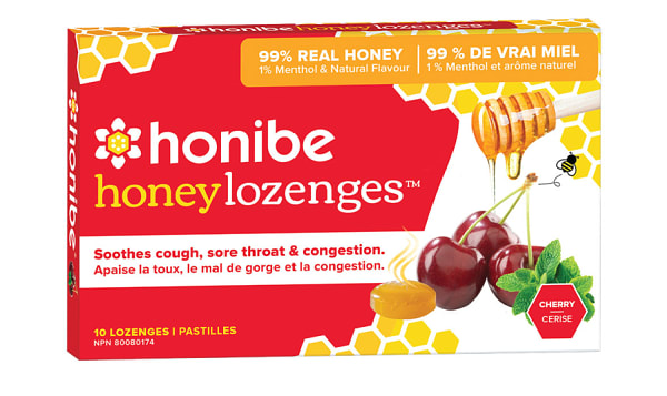 Honey Lozenges with Cherry