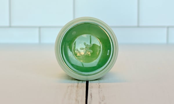Mini Round Container - Green Apple