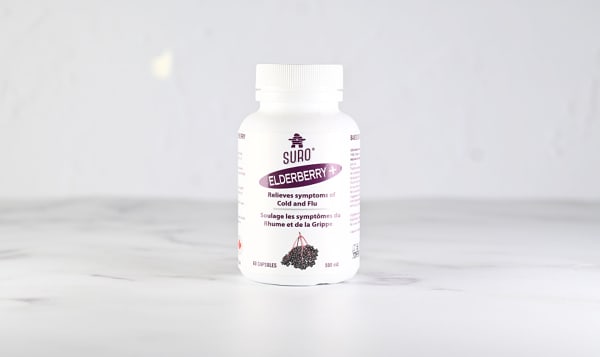 Organic Elderberry Supplements Capsules