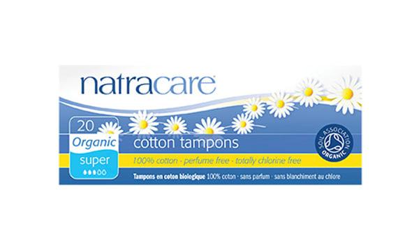 Organic Tampons Without Applicator - Super