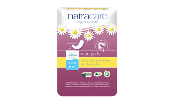 Organic Natural Maxi Pad - Super