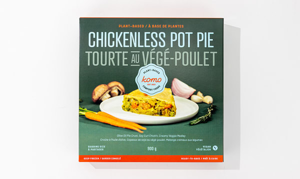 Vegan Chickenless Pot Pie (Frozen)