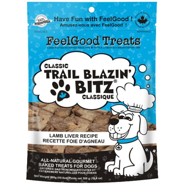 Classic trail Blazin' Bitz - Lamb Liver Dog Treats