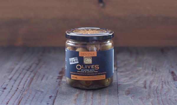 Citrus Stuffed Olives