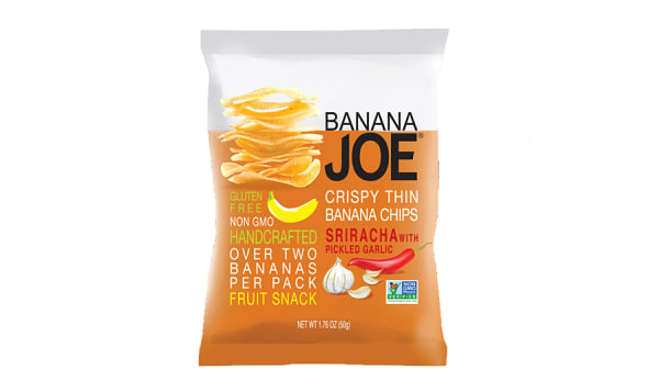 Siracha, Crispy Thin Banana Chips