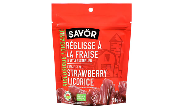 Organic Strawberry Licorice Aussie Style