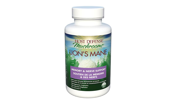 Organic Lion's Mane (Hericium Erinaceus) Capsules